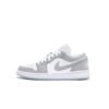 Pair of Nike Jordan 1 Lows Wolf Grey available at SneakElite with free delivery across Pakistan