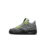 Pair of Nike Jordan 4 Neon SE Retro available at SneakElite with free delivery across Pakistan