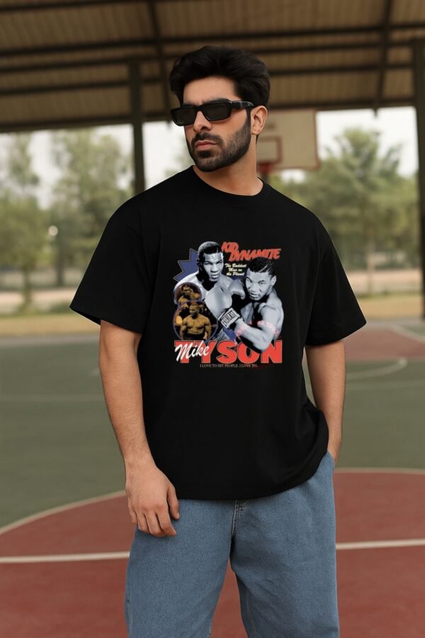 Mike Tyson Drop Shoulder Tee
