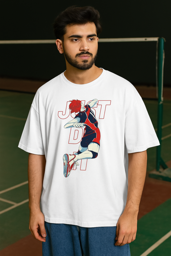 Just Do it Drop Shoulder Tee