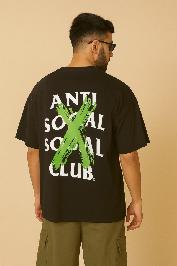 Anti Social Club Drop Shoulder Tee
