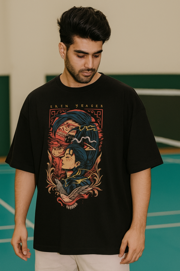 Eren Yeager 2.0 Drop Shoulder Tee