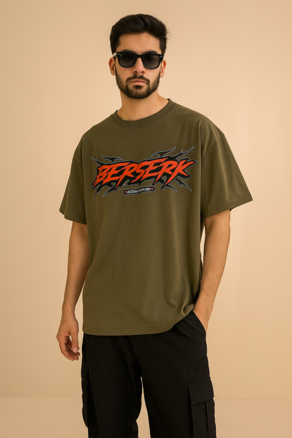 Berserk Olive Tee
