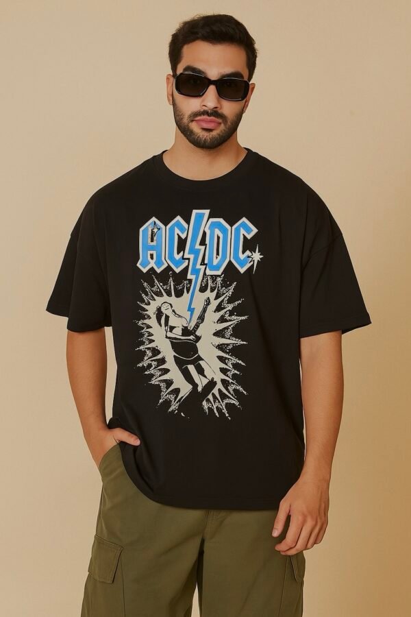 ACDC Drop Shoulder Tee