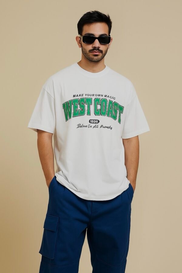 West Coast Drop Shoulder Tee