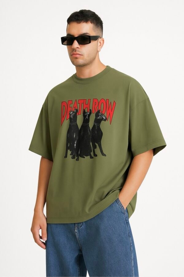Death Row Tee Olive